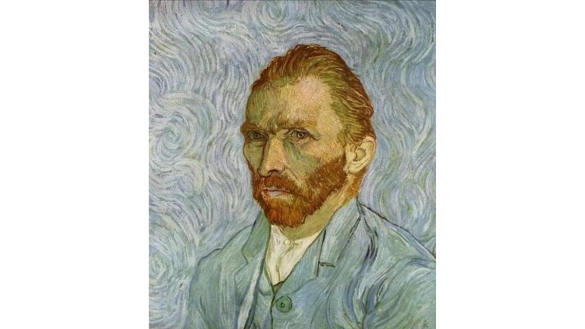 Autorretrato de Vincent Van Gogh.