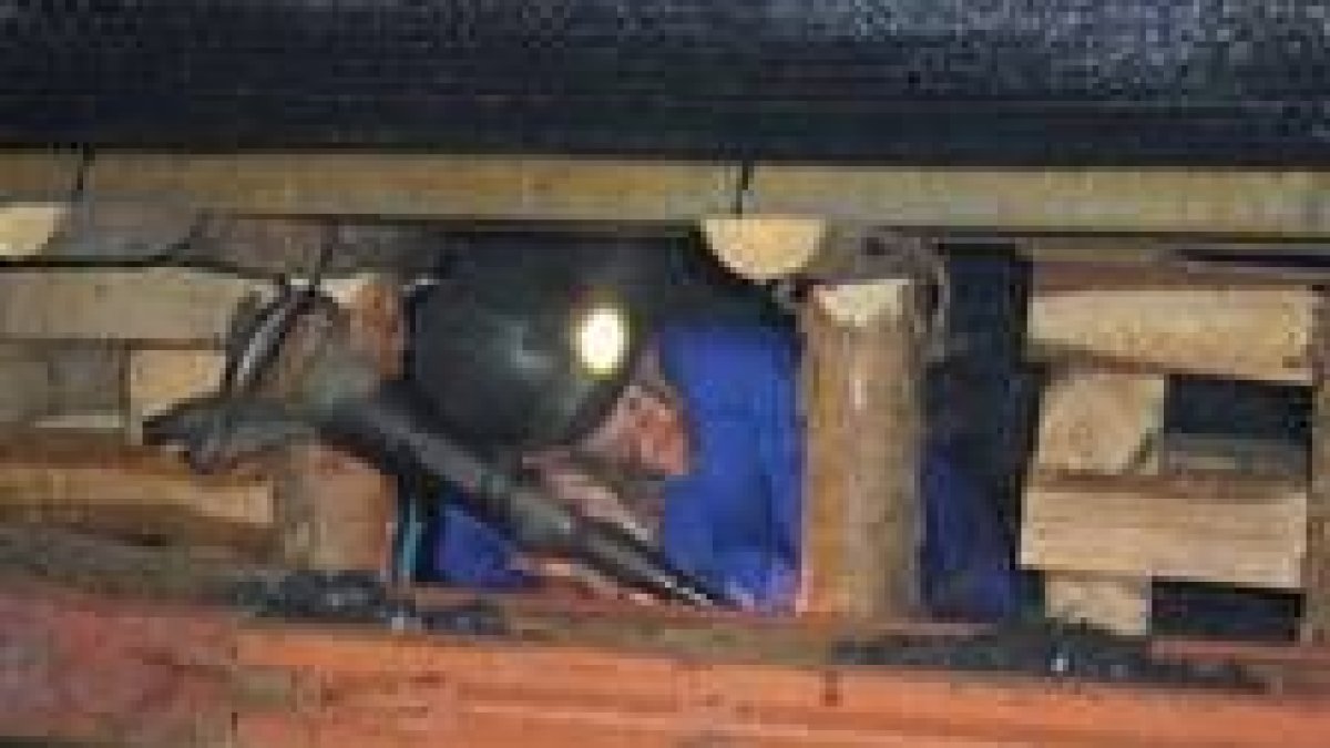 La rampa con un minero destaca por su notable realismo