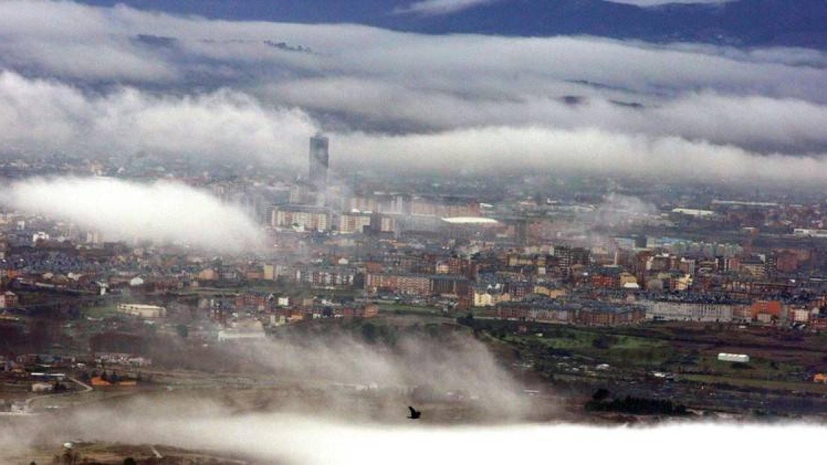 Niebla en Ponferrada