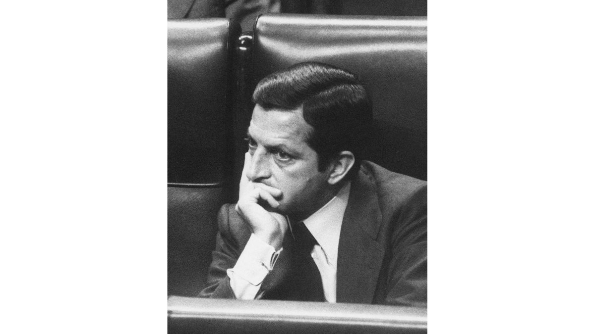 Adolfo Súarez en el Congreso de los Diputados