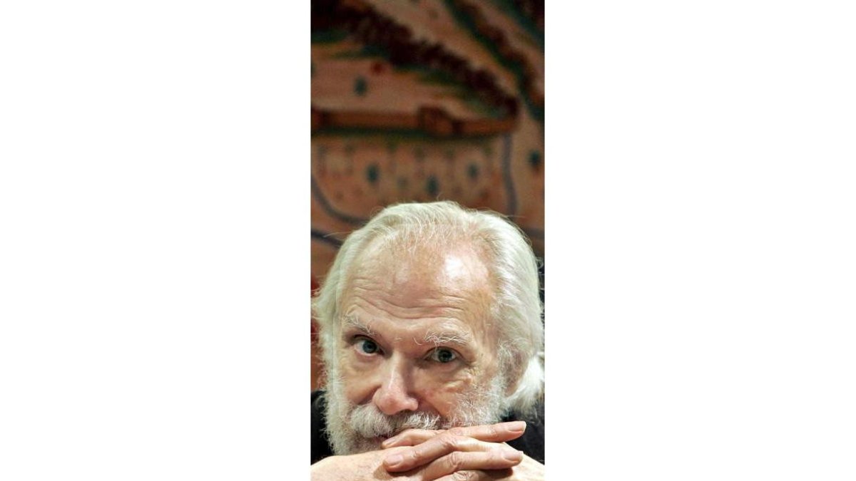 Una de las últimas fotos de George Moustaki.