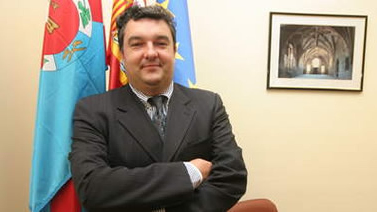 José Luis Ramón, candidato del PSOE y actual alcalde de Cubillos