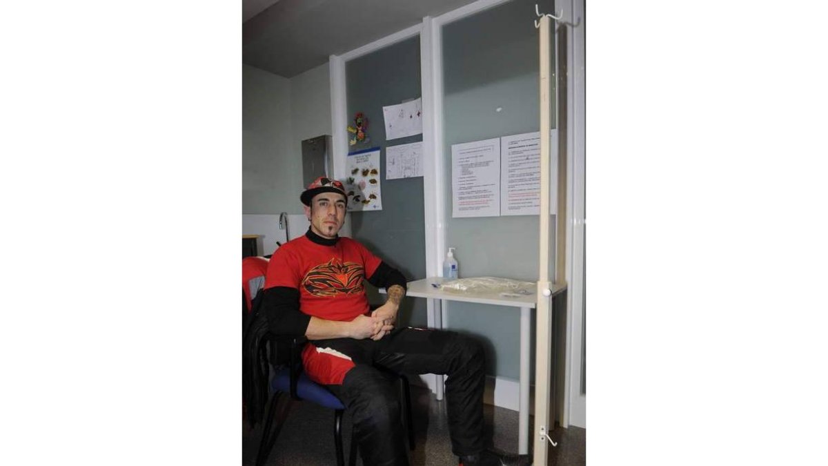 David Prieto, paciente de diálisis peritoneal