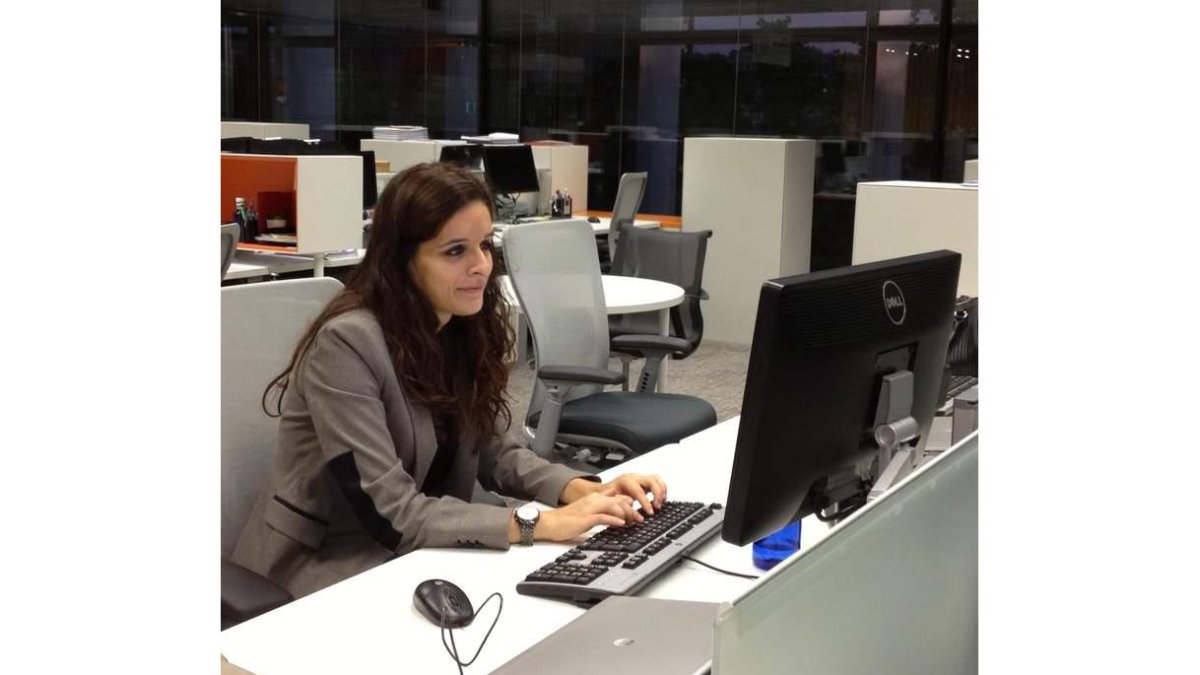 Olaya Díaz es ingeniera Industrial y trabaja en la empresa Repsol.