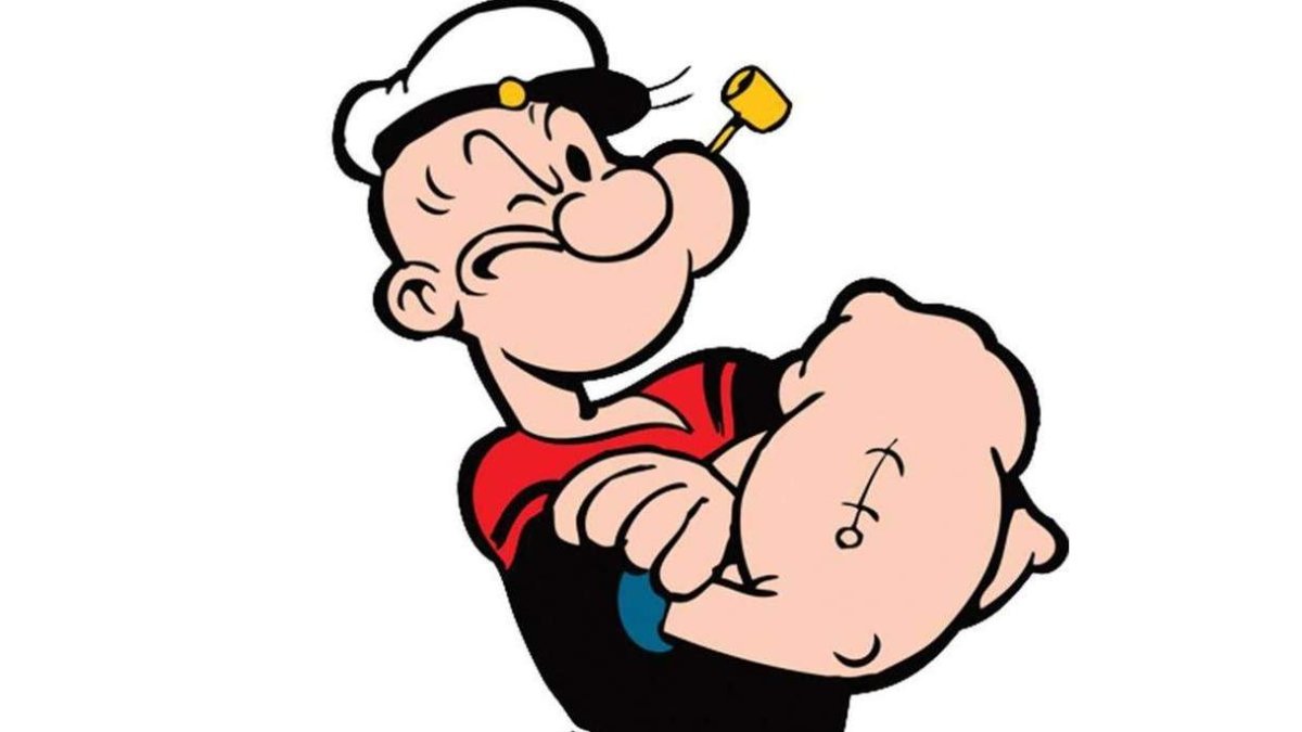 ‘¿Crees que soy un vaquero?’ fue la primera frase de Popeye. PINTEREST
