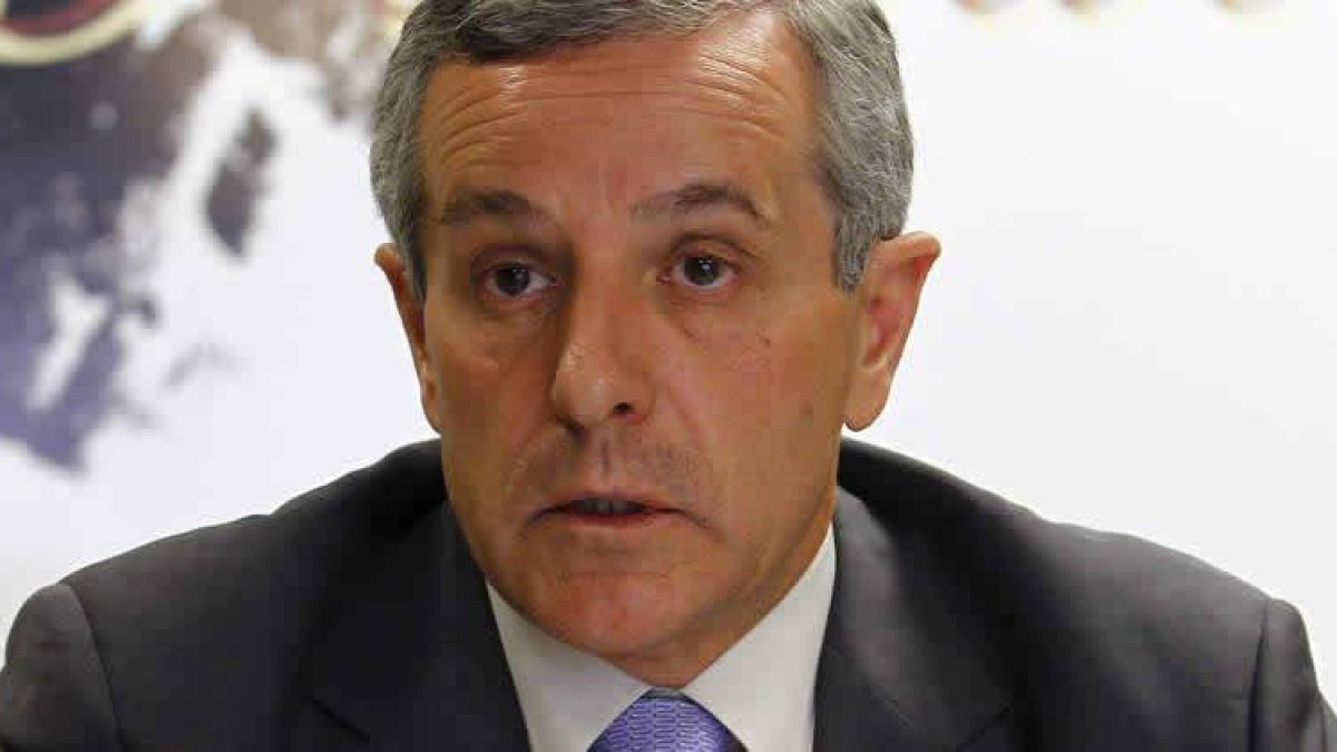 El alcalde de León, Emilio Gutiérrez.