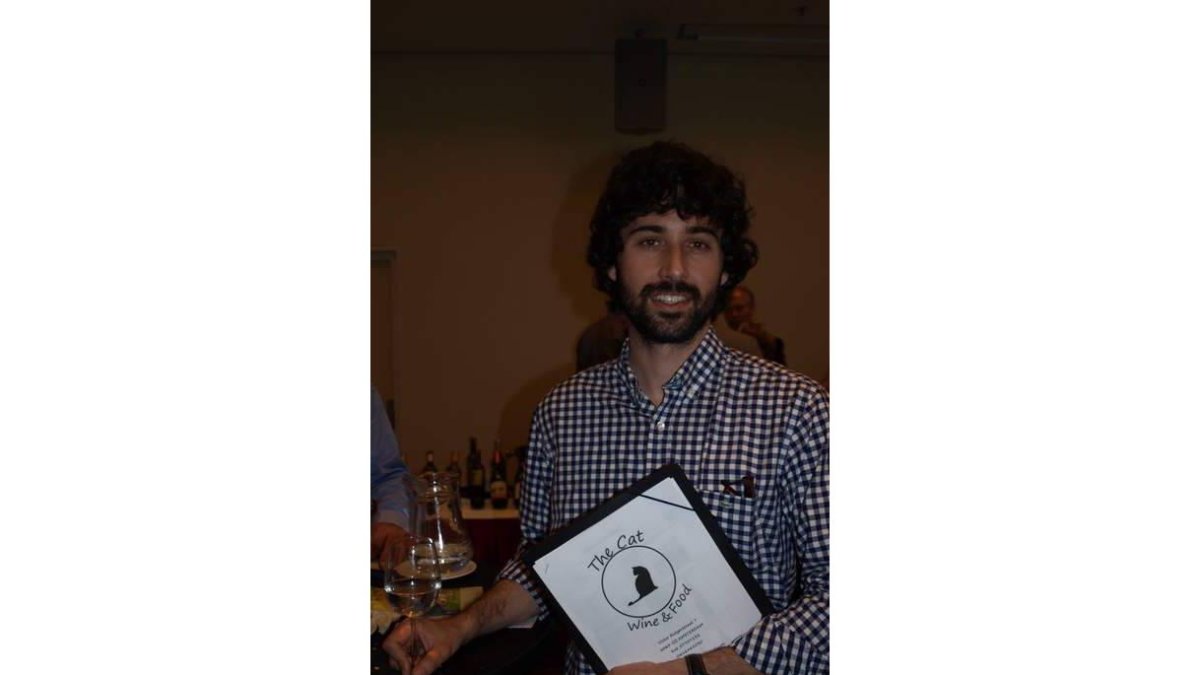 Pablo, en la feria Summer Wine Tasting Amsterdam.