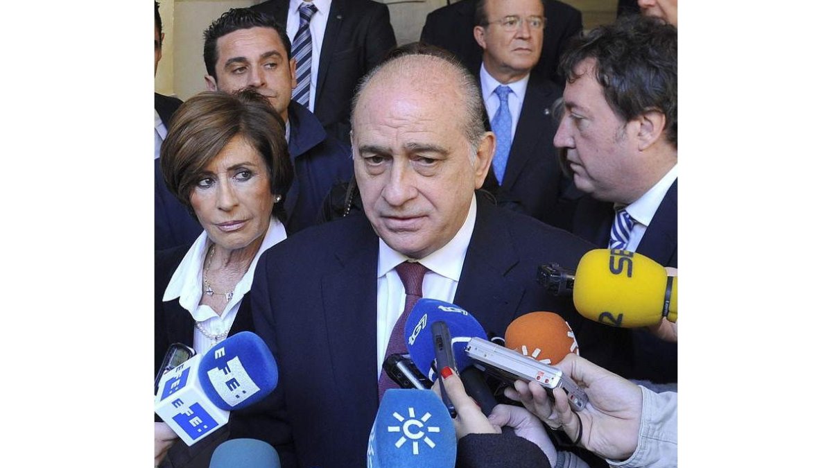 El ministro del Interior, Jorge Fernández Díaz.