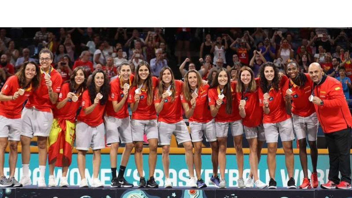 España subió al tercer peldaño del podio en un Mundial en el que volvió a ser protagonista. GARCÍA