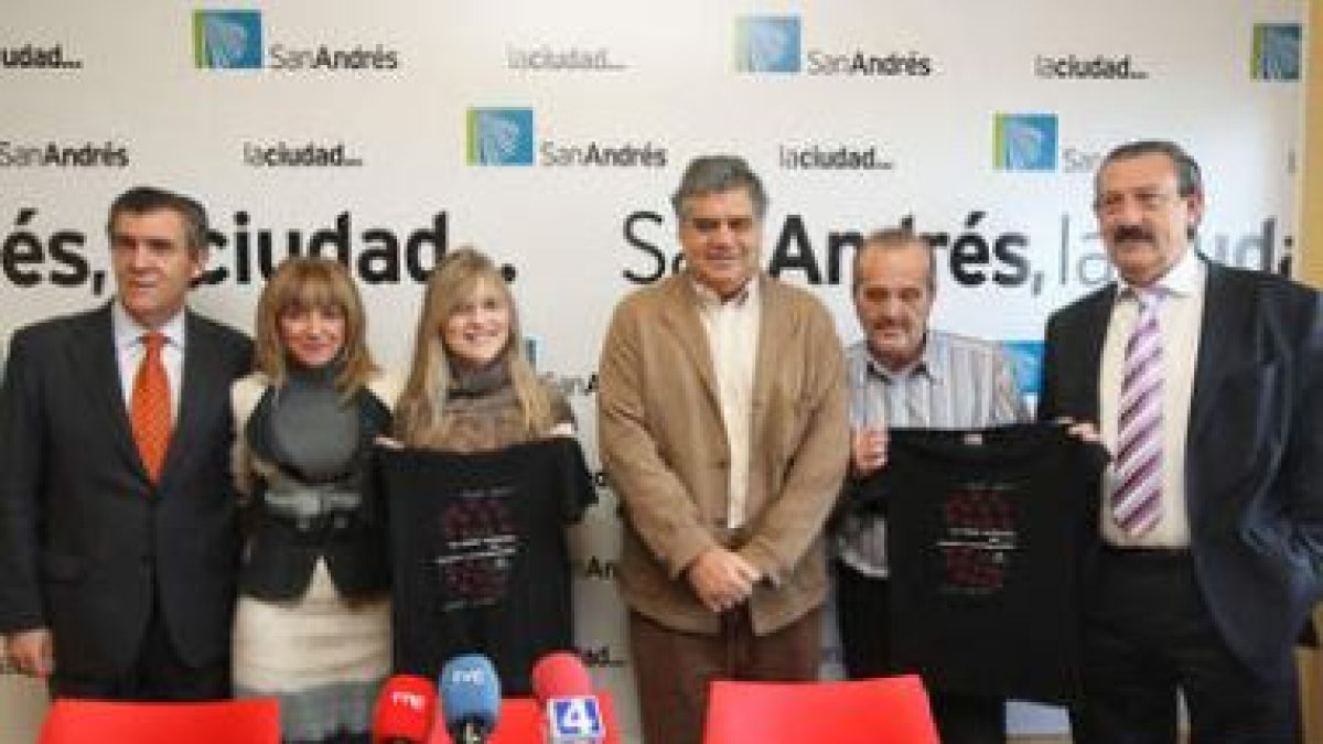 Javier Cepedano, María Eugenia Gancedo, María Lafuente, Domingo Fuertes, Alejandro Bayón y Agustín F
