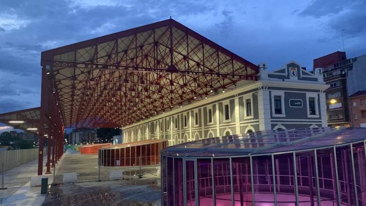 Aspecto de la estación, en una imagen reciente. DL