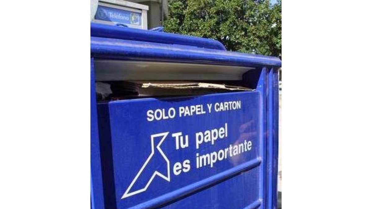 Los contenedores azules dan un rendimiento alto.
