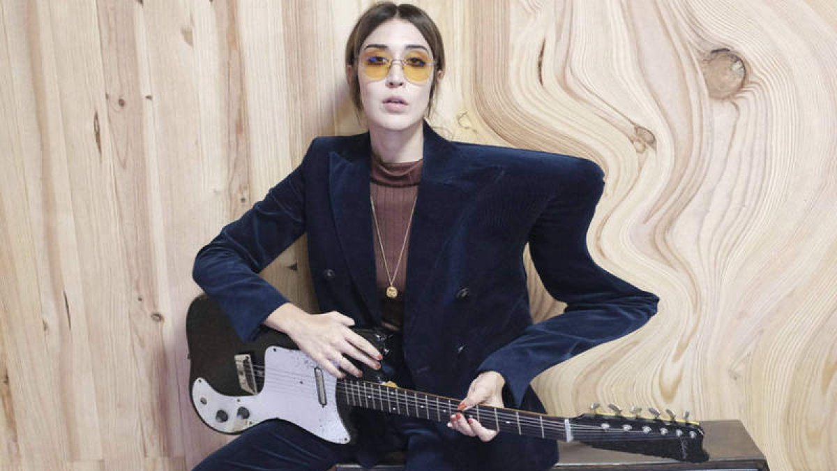 La cantante Anni B Sweet y Second, que desfilarán en mayo por el Gran Café. DL