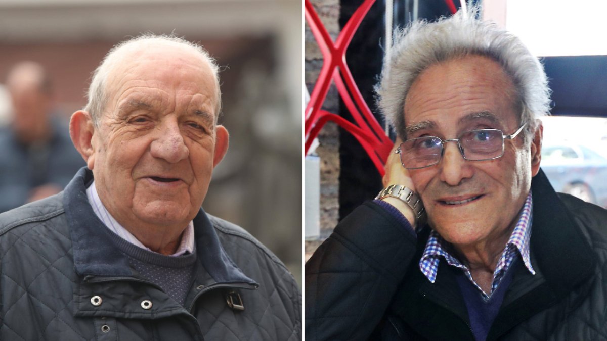 Fernando Frá y Lamberto Enrique Martín. L. DE LA MATA/RAMIRO
