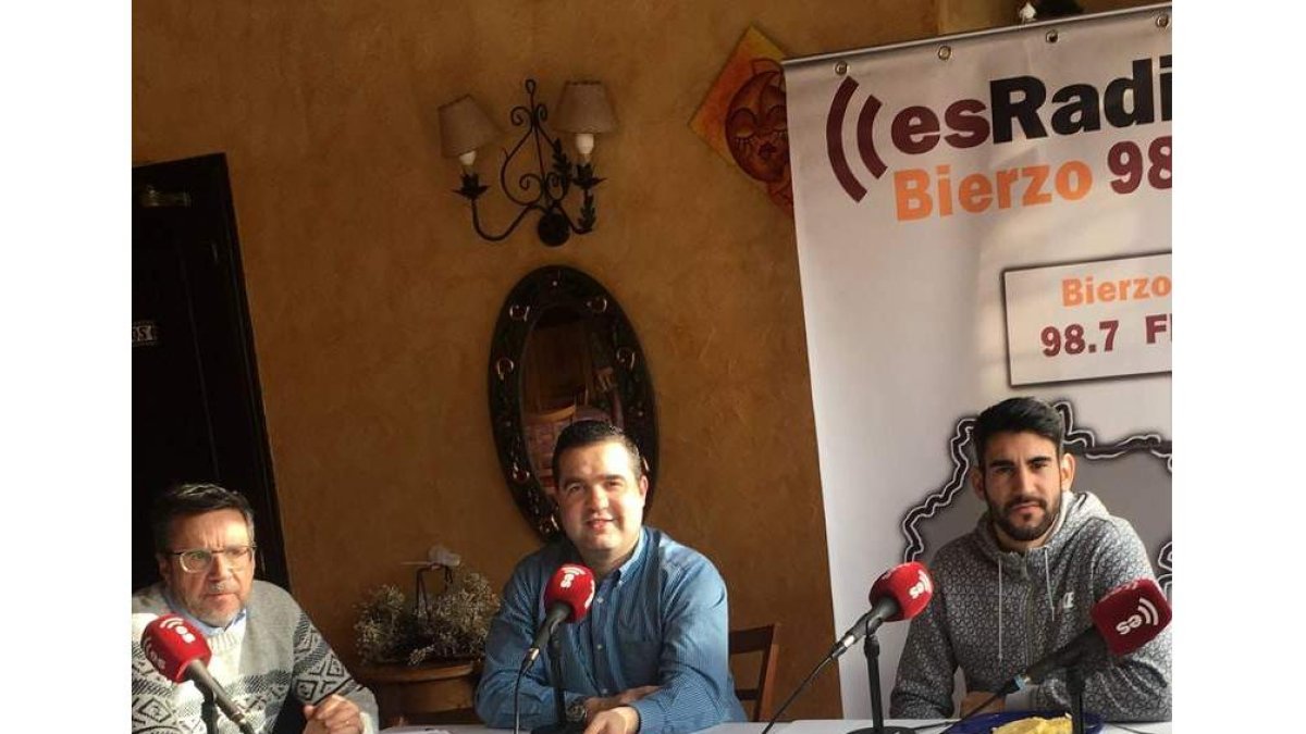 El defensa Álvaro Moreno fue el protagonista de esta semana de Las Tertulias de El Leñador. DL