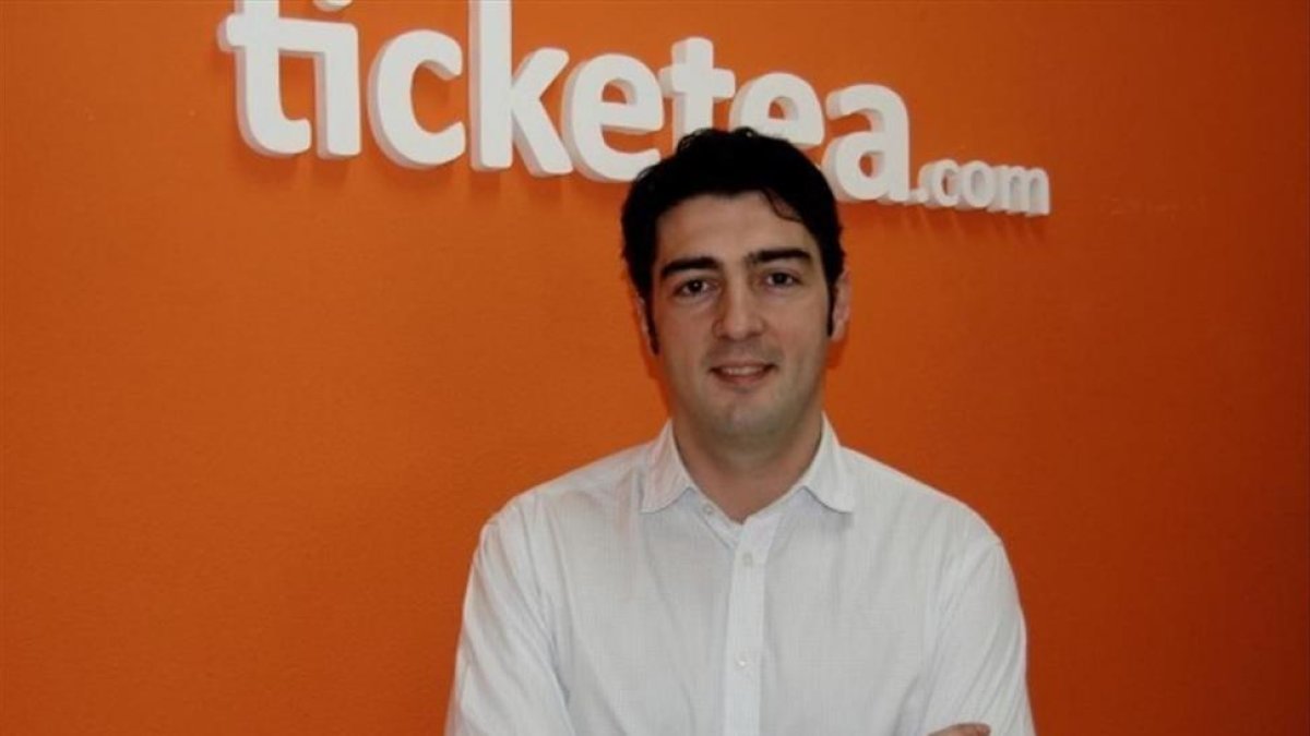 Javier Andrés, confundador de Ticketea.
