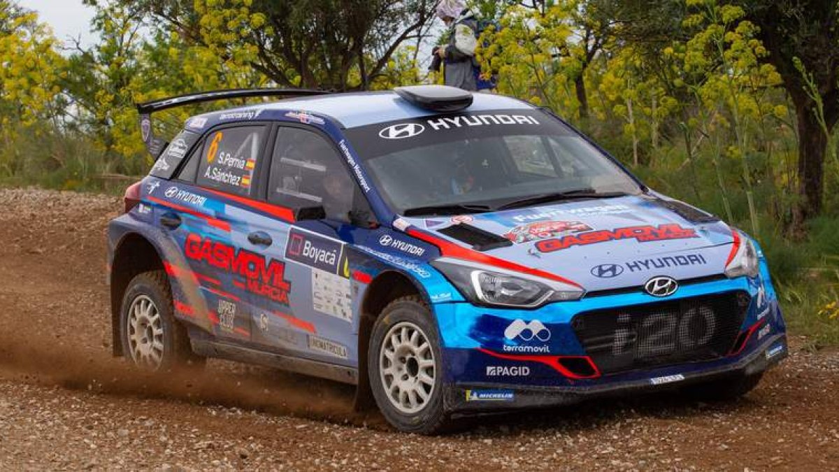 Alba Sánchez junto a Surhayen Pernía acabaron con su Hyundai i20 sextos en el Rallye Tierras Altas de Lorca. HYUNDAI