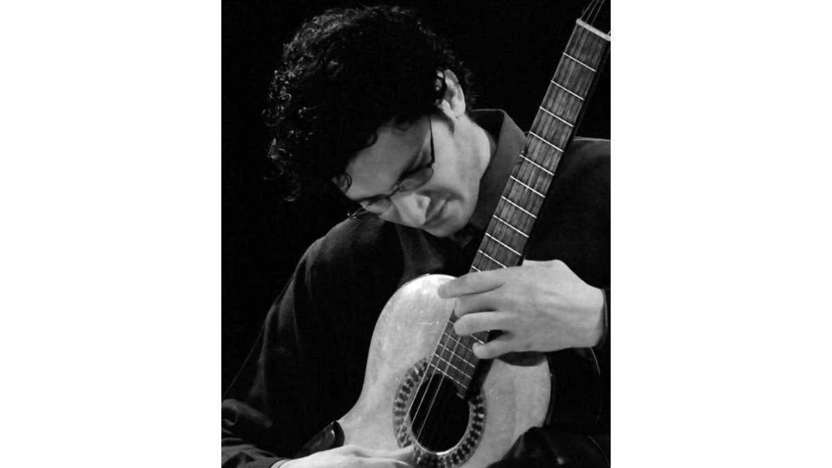El guitarrista mexicano Alfonso Aguirre Dergal. DL