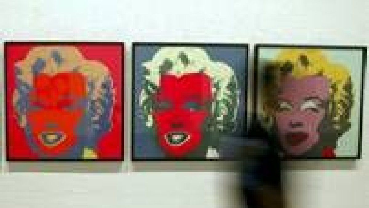 «Marilyn Monroe», de 1967, es una de las obras expuestas en la Sala La Pasión de Valladolid