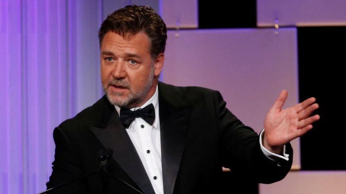 Russell Crowe en los Premios de la Cinemateca Americana, el pasado octubre.