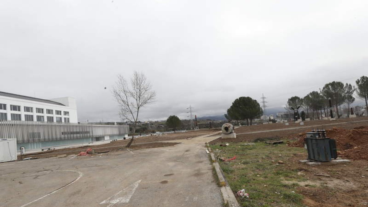 Imagen del estado actual de esta zona de Compostilla. ANA F. BARREDO