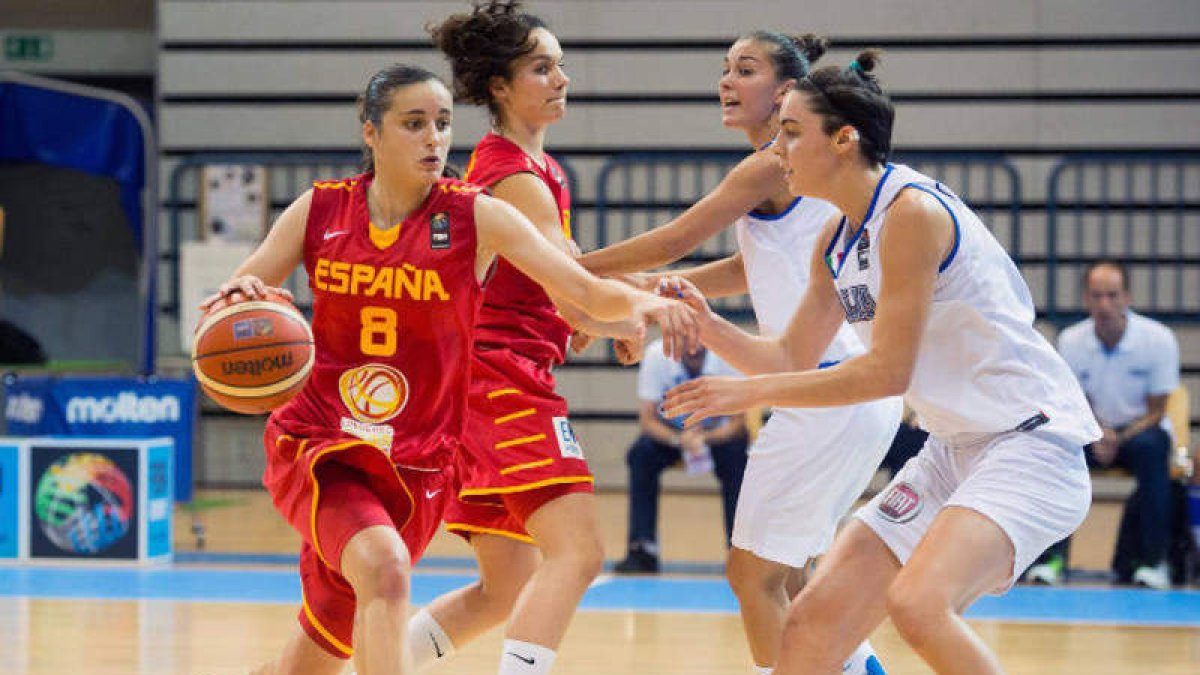 Ángela fue determinante para el triunfo de España en el Europeo.