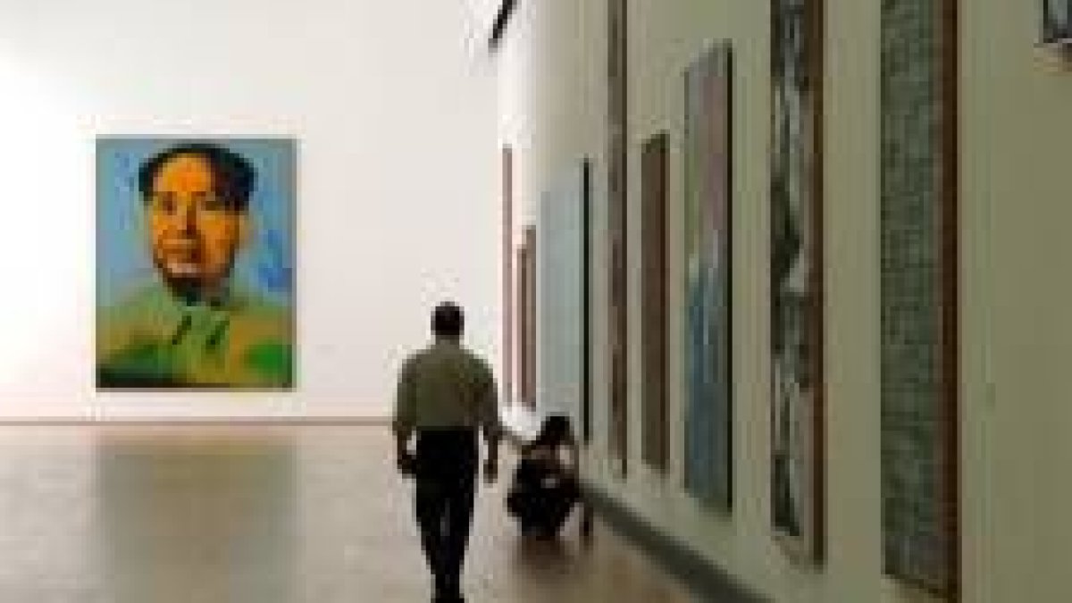 Imagen de Mao realizada por el artista pop Andy Warhol