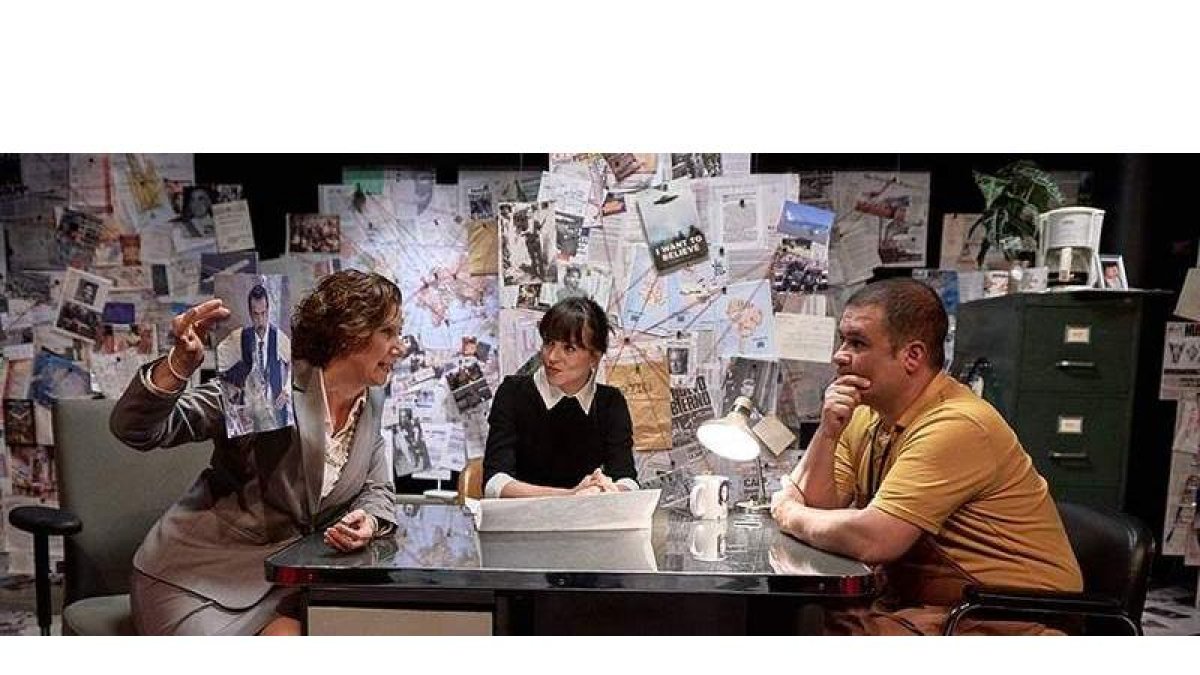 Una escena de ‘Hombres que escriben en habitaciones pequeñas’. DL