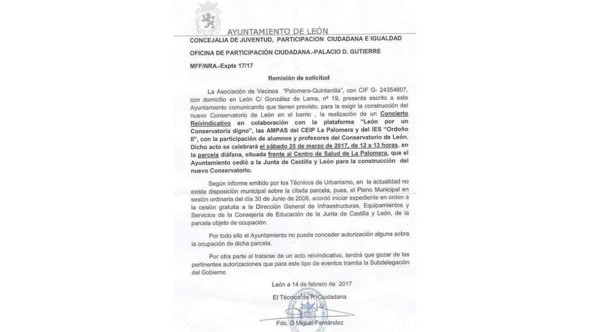 Escrito de respuesta. DL