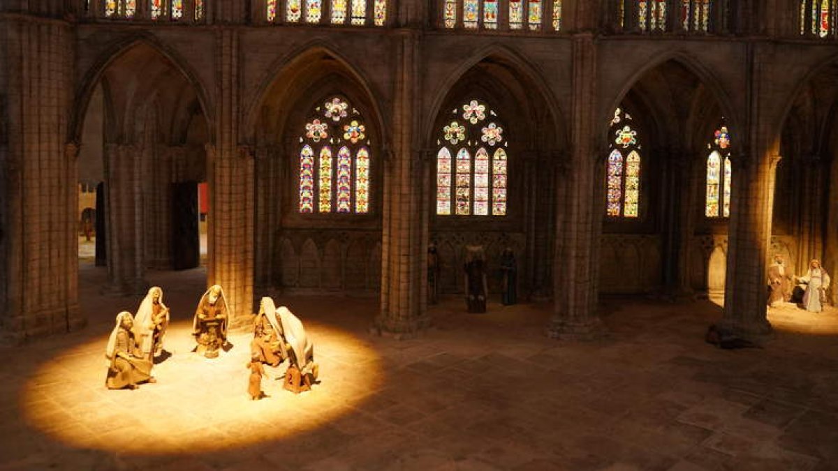 Belén instalado en el Museo Diocesano. J. NOTARIO