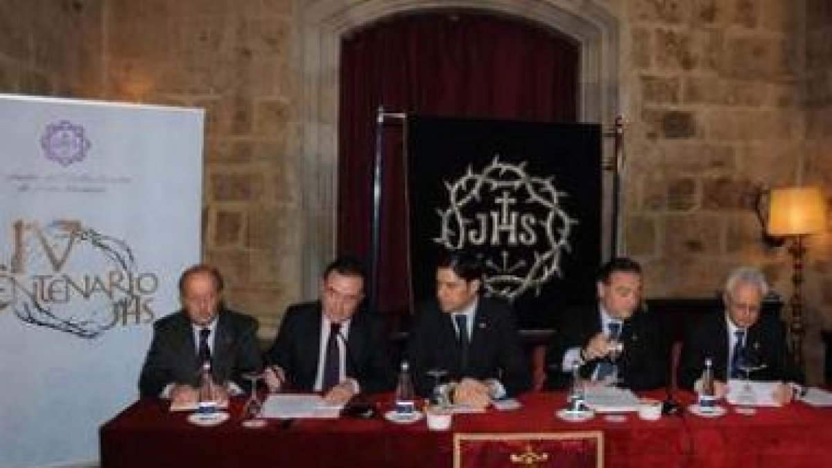 Carlos Rueda, Fernando Salguero, José Alija, Alfredo Prada y Francisco García Martínez.