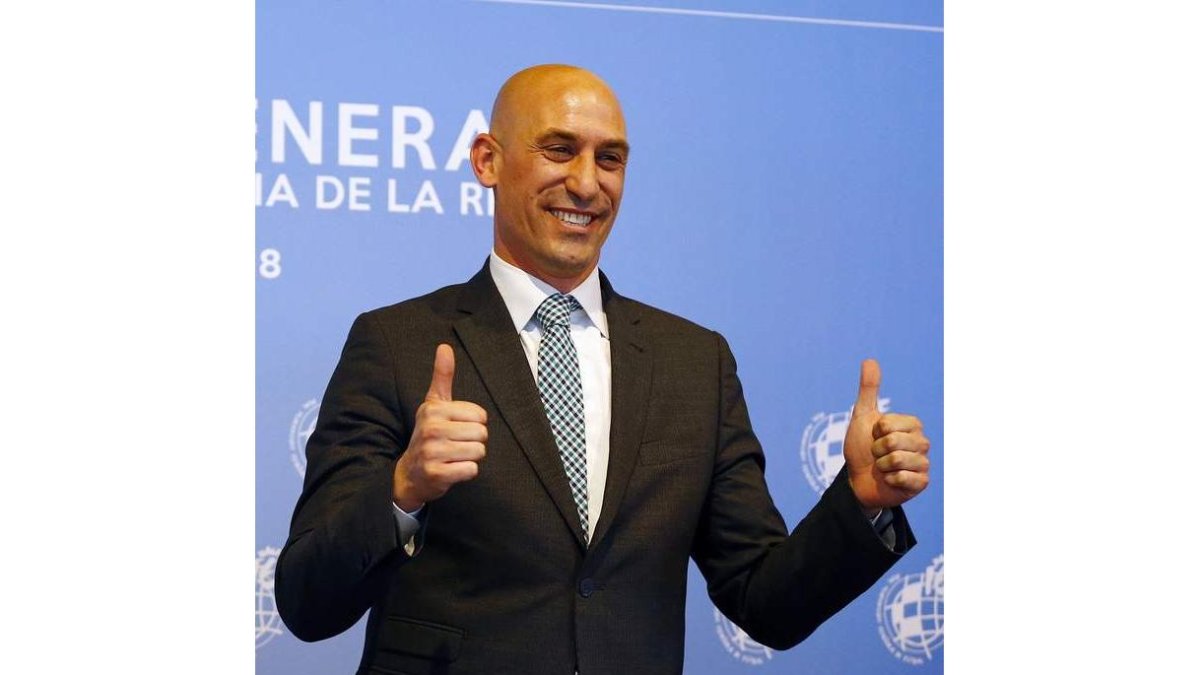 El fútbol español proclamó a Luis Rubiales como presidente. GANDUL