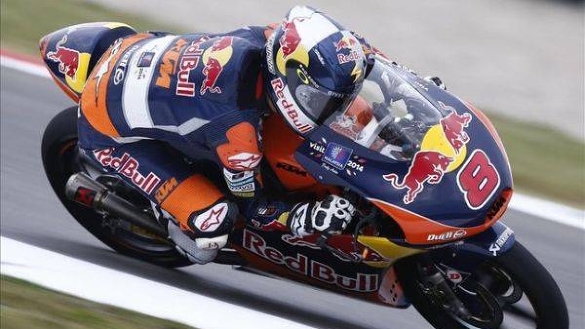Jack Miller, en acción en el circuito de Assen.