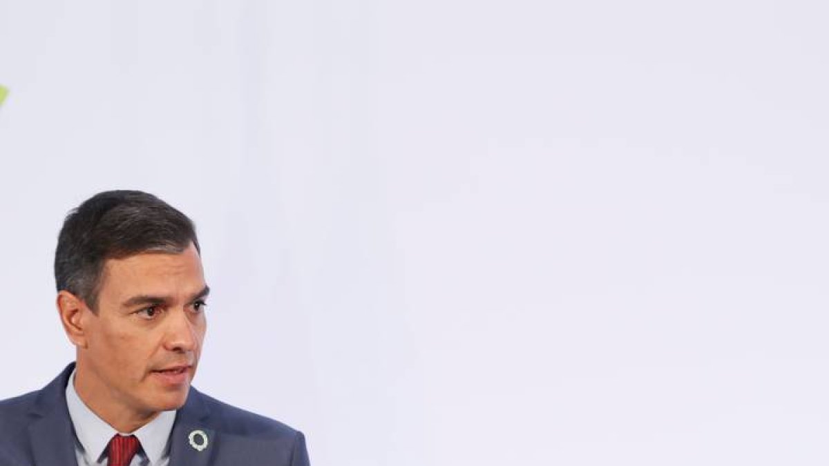 El presidente del Gobierno, Pedro Sánchez. BALLESTEROS
