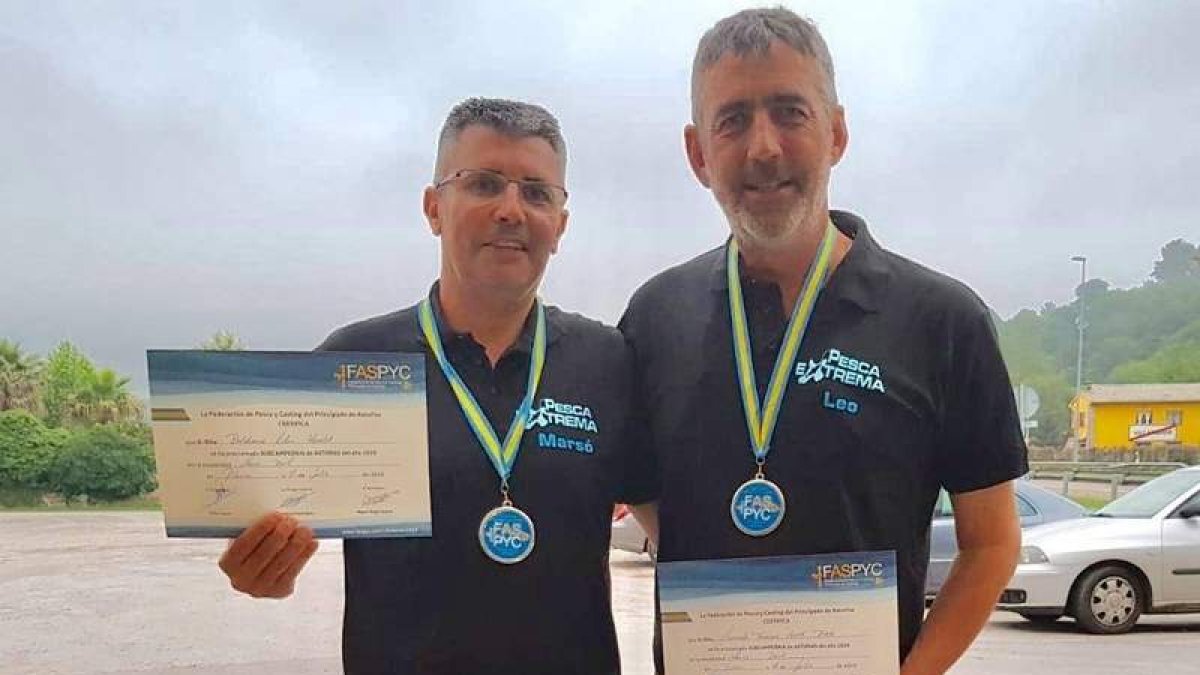 Baldomero Villar y Leonardo Gentile subieron al segundo peldaño en el Open del Mar de Mares. DL