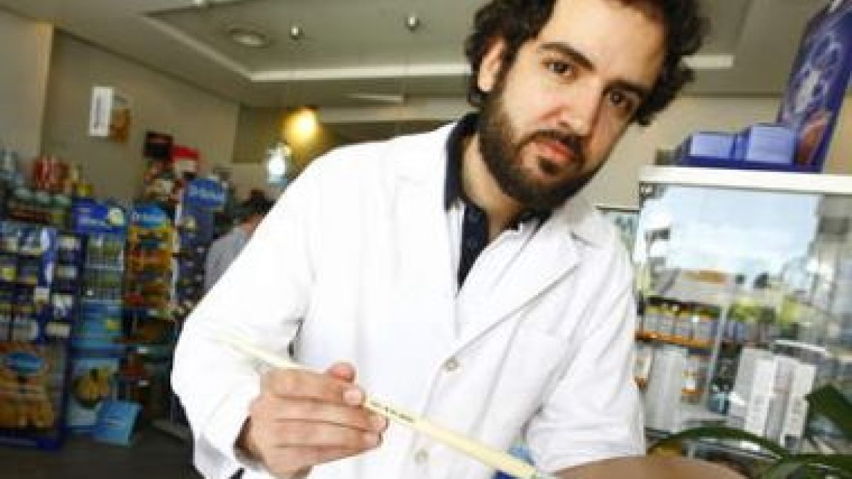 Rubén García de la Peña, vocal de Dermofarmacia del Colegio de Farmacéuticos de León.