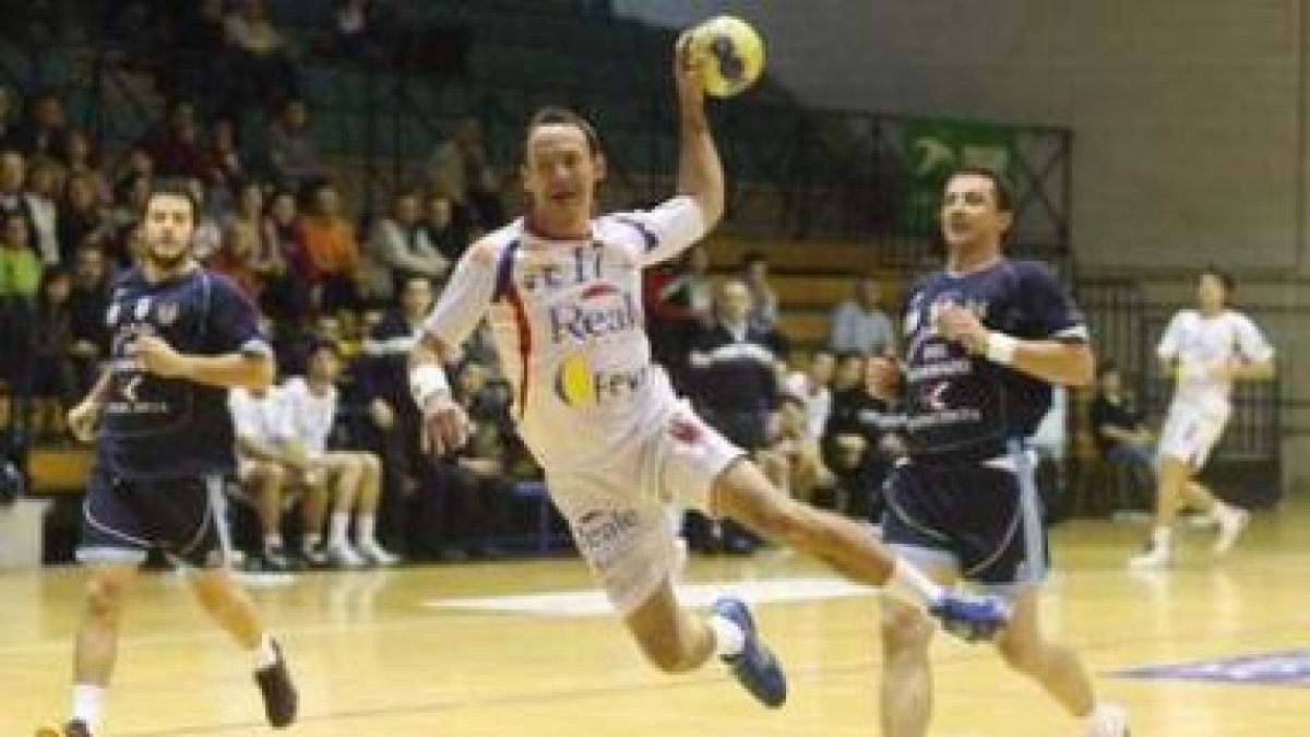 Krivochlykov, en la imagen, en el momento en el que consigue su quinto gol ante el Frigoríficos Morr