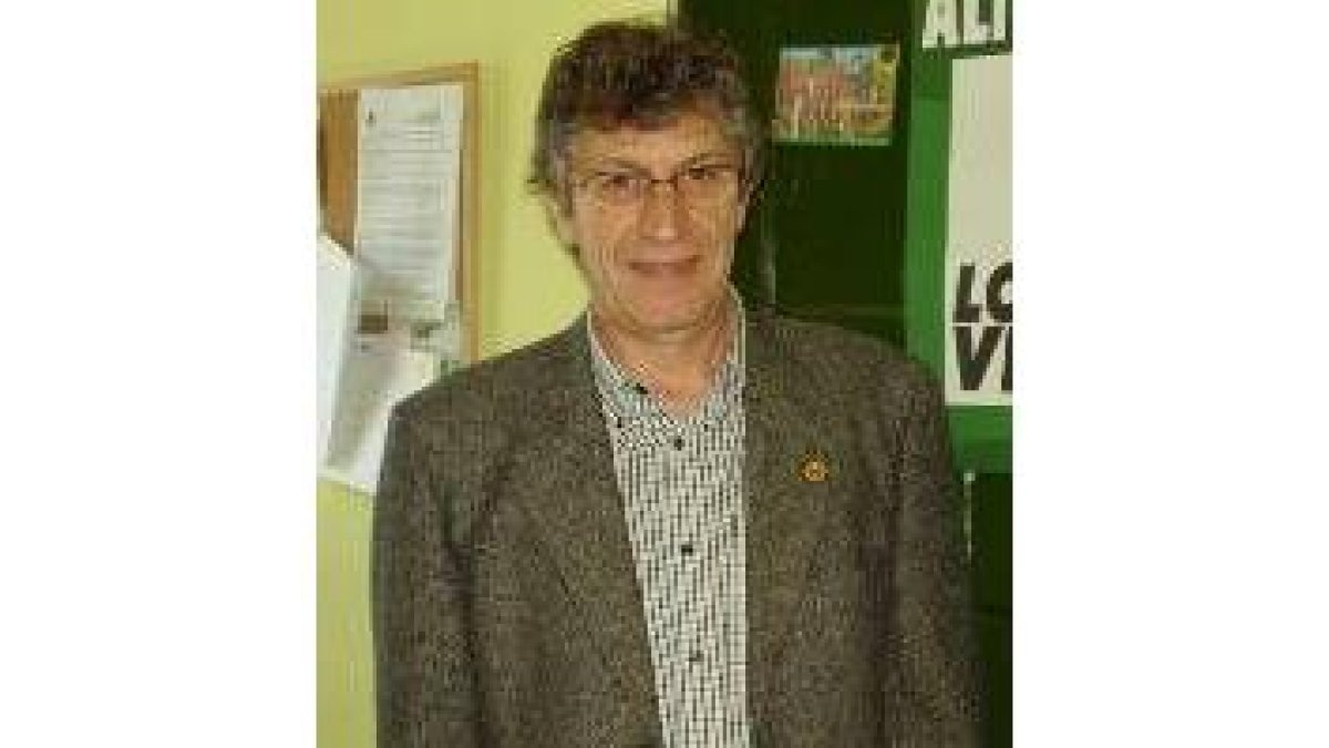Manuel Rodríguez Barrero, candidato de Los Verdes