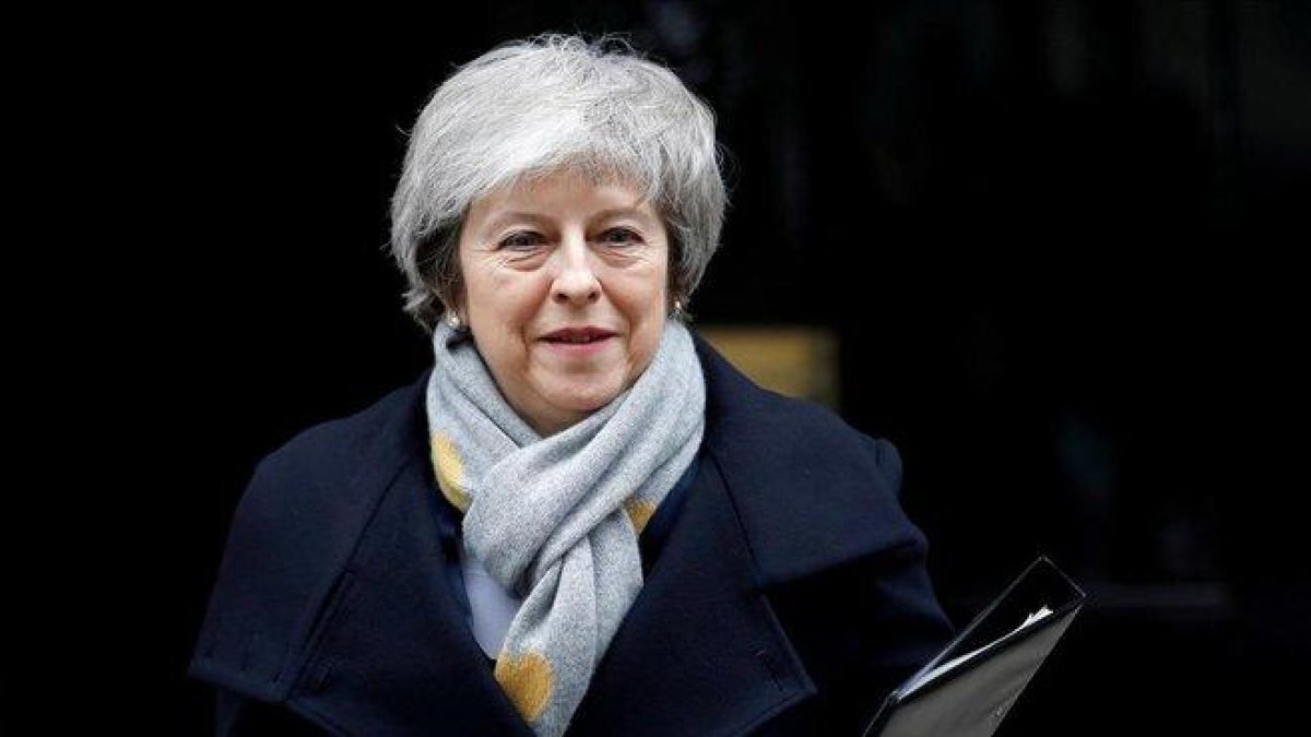 Theresa May.