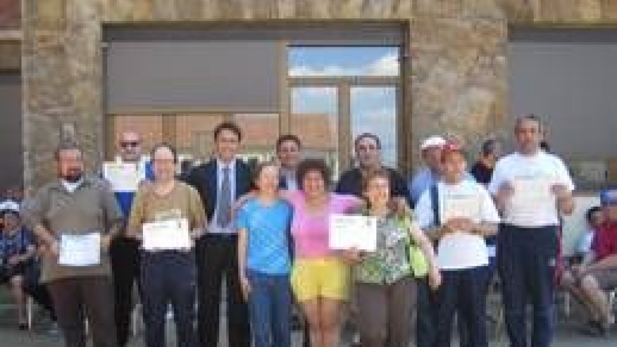 Participantes en el curso de prevención de riesgos laborales