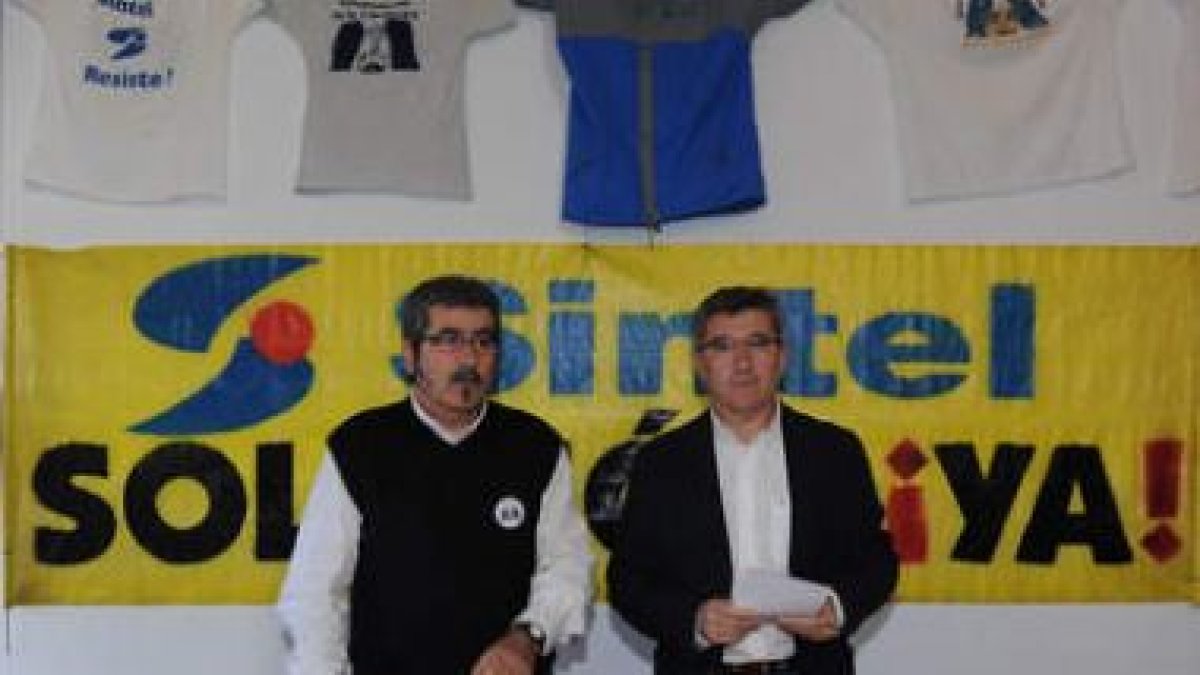 Hernán Hijosa con Francisco Fernández.