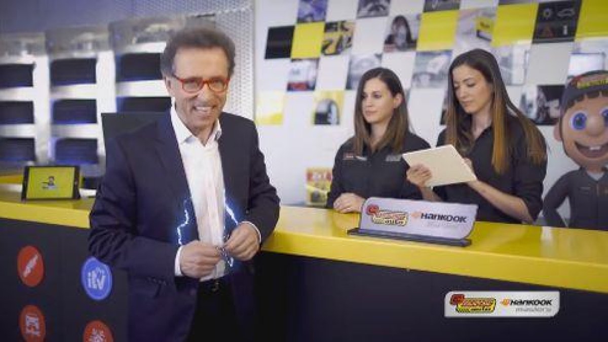 Jordi Hurtado, en el anuncio viral.