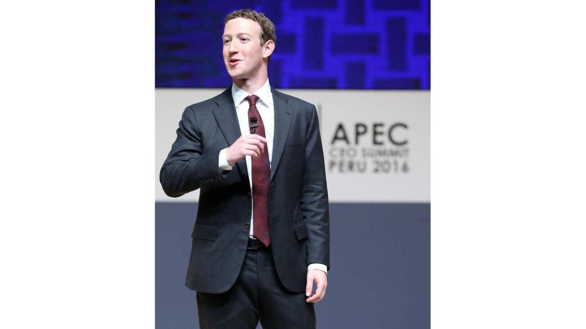Imagen de Mark zuckerberg, creador de la red social Facebook