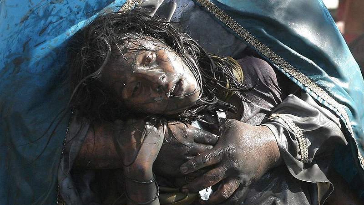 Imagen de un exorcismo en México. JOSÉ MÉNDEZ