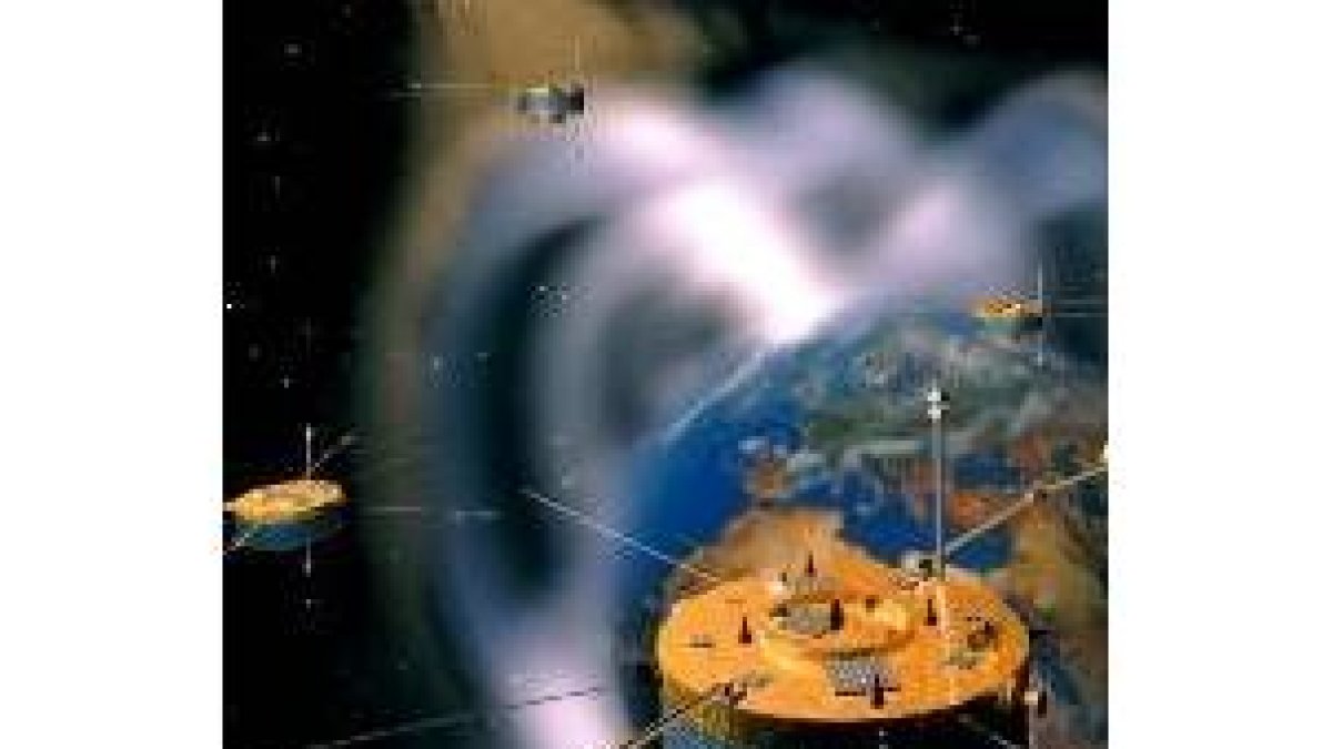 Junto al polvo espacial, en el espacio proliferan los miles de objetos lanzados desde la Tierra