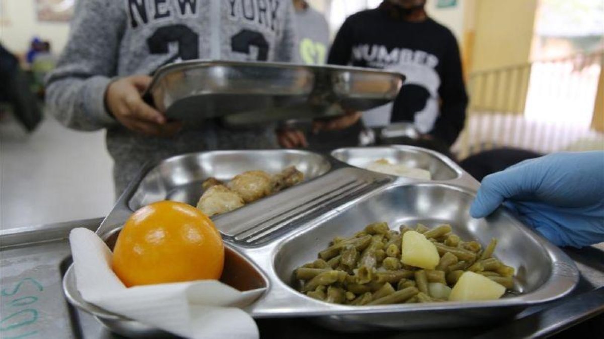 Comedor de un instituto para atender las necesidades de los alumnos.