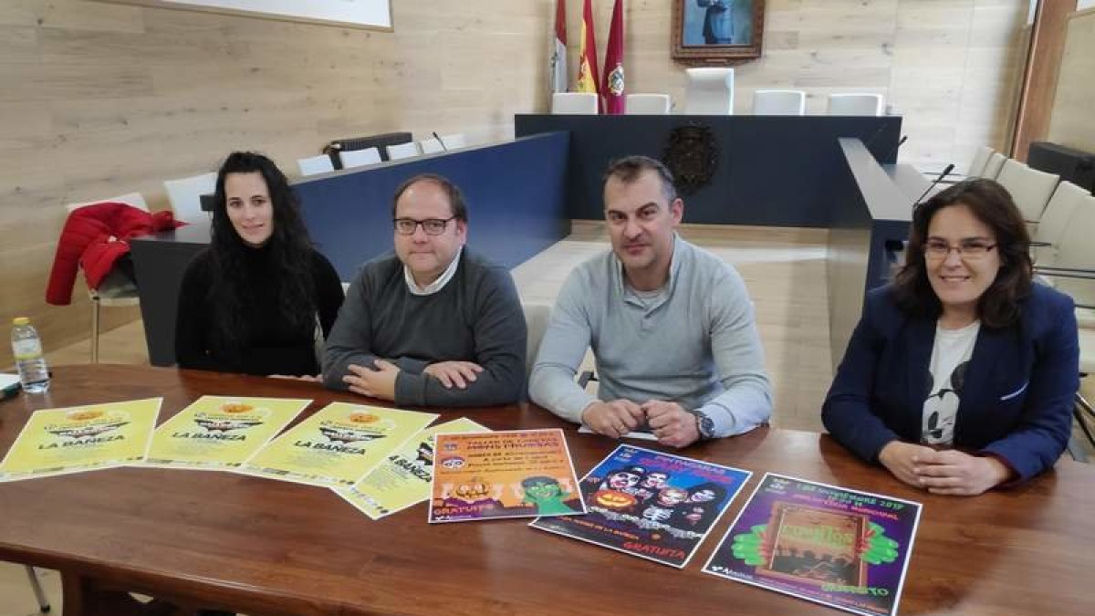 Presentación ayer del Halloween Beerfest. A.R.