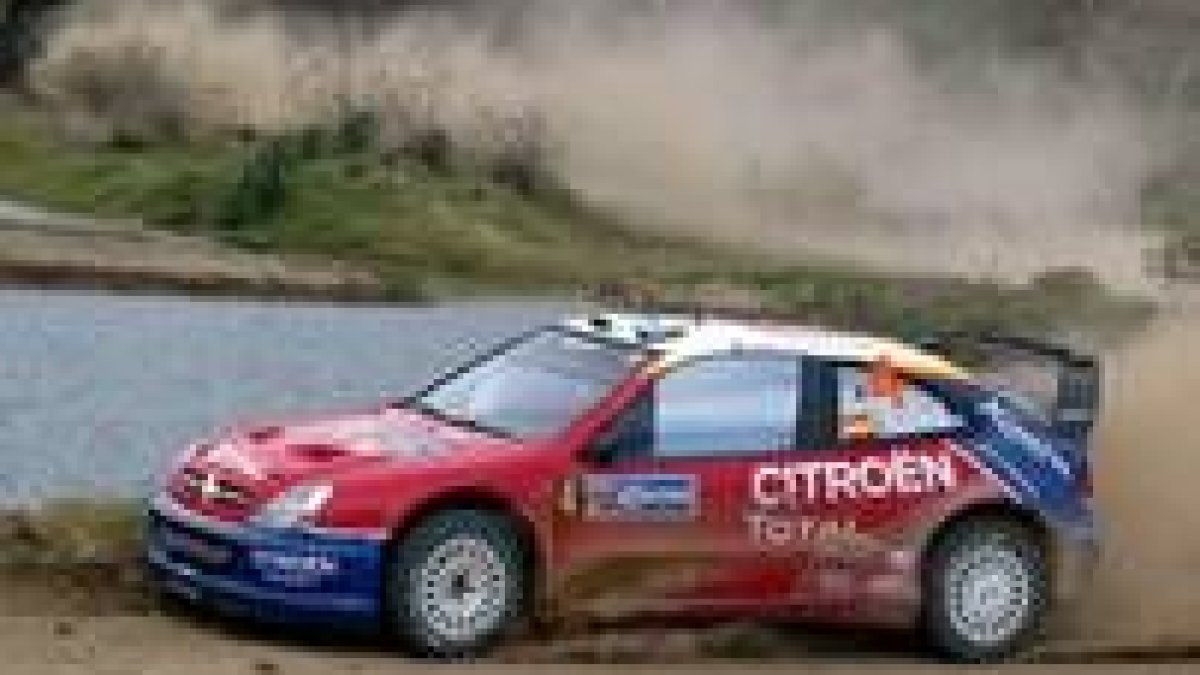 Sainz está de momento bastante alejado de la pugna por el liderato que mantienen Solberg y Loeb