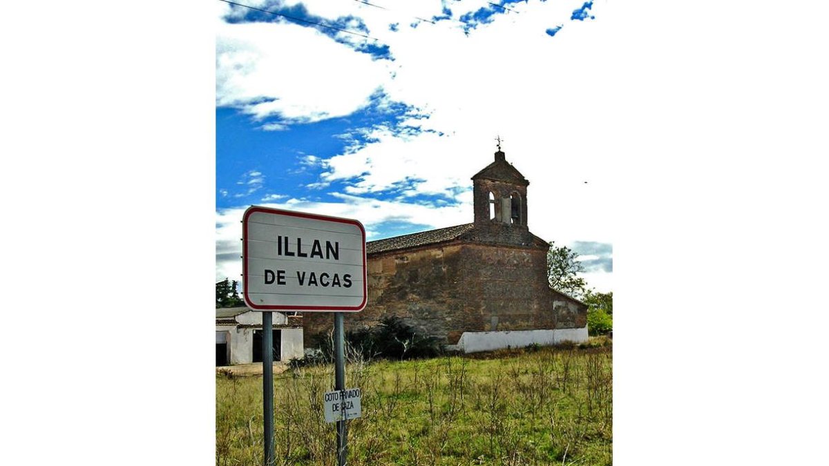 Imagen de la iglesia de la localidad.