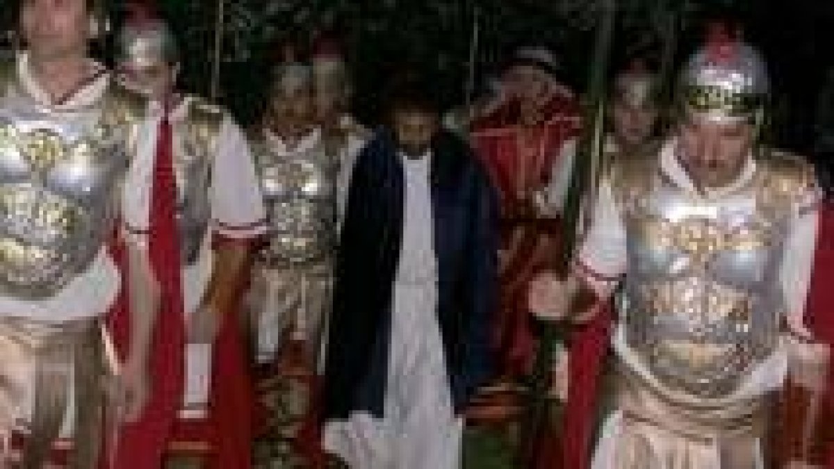 El lavatorio fue una de las primeras escenas recreadas por los vecinos